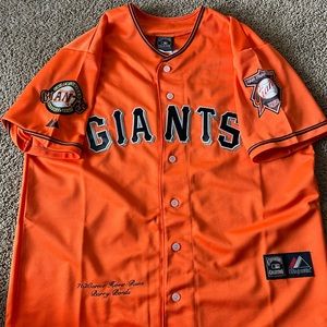San Francisco Giant“Barry Bonds” 762 Career Home Run Cooperstown Jersey